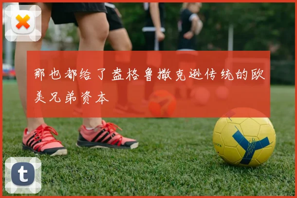 那也都给了盎格鲁撒克逊传统的欧美兄弟资本