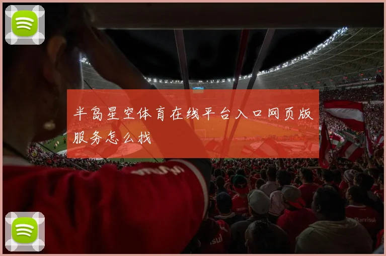 半岛星空体育在线平台入口网页版服务怎么找